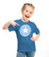 Kinder Mädchen T-Shirt Schulanfang mit Name personalisiert Schulkind 2026 Schriftzug mit Stern und Wunschname SpecialMe®preview