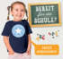 Kinder Mädchen T-Shirt Schulanfang mit Name personalisiert Schulkind 2026 Schriftzug mit Stern und Wunschname SpecialMe®preview
