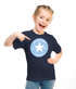 Kinder Mädchen T-Shirt Schulanfang mit Name personalisiert Schulkind 2026 Schriftzug mit Stern und Wunschname SpecialMe®preview