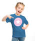 Kinder Mädchen T-Shirt Schulanfang mit Name personalisiert Schulkind 2026 Schriftzug mit Stern und Wunschname SpecialMe®preview