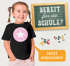 Kinder Mädchen T-Shirt Schulanfang mit Name personalisiert Schulkind 2026 Schriftzug mit Stern und Wunschname SpecialMe®preview