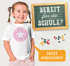 Kinder Mädchen T-Shirt Schulanfang mit Name personalisiert Schulkind 2026 Schriftzug mit Stern und Wunschname SpecialMe®preview