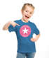 Kinder Mädchen T-Shirt Schulanfang mit Name personalisiert Schulkind 2026 Schriftzug mit Stern und Wunschname SpecialMe®preview