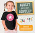 Kinder Mädchen T-Shirt Schulanfang mit Name personalisiert Schulkind 2026 Schriftzug mit Stern und Wunschname SpecialMe®preview