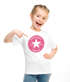 Kinder Mädchen T-Shirt Schulanfang mit Name personalisiert Schulkind 2026 Schriftzug mit Stern und Wunschname SpecialMe®preview