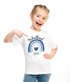 Kinder Mädchen T-Shirt Schulanfang Regenbogen Herz mit Wunschname personalisiert Geschenk Schulkind 2026 SpecialMe®preview