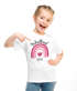 Kinder Mädchen T-Shirt Schulanfang Regenbogen Herz mit Wunschname personalisiert Geschenk Schulkind 2026 SpecialMe®preview