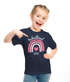 Kinder Mädchen T-Shirt Schulanfang Regenbogen Herz mit Wunschname personalisiert Geschenk Schulkind 2026 SpecialMe®preview