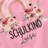 Kinder Mädchen T-Shirt Schulanfang Schulkind personalisiert Wunschname Regenbogen Blumen SpecialMe®preview