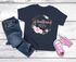 Kinder Mädchen T-Shirt Schulanfang Schulkind Rosenblüten Blumen personalisiert Einschulung 2025sjahr anpassbar SpecialMe®preview