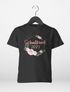 Kinder Mädchen T-Shirt Schulanfang Schulkind Rosenblüten Blumen personalisiert Einschulung 2025sjahr anpassbar SpecialMe®preview