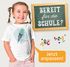 Kinder Mädchen T-Shirt Schulanfang Schultüte-Grafik mit Name personalisiert Schriftzug Endlich Schulkind 2025 SpecialMe®preview