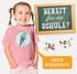 Kinder Mädchen T-Shirt Schulanfang Schultüte-Grafik mit Name personalisiert Schriftzug Endlich Schulkind 2025 SpecialMe®preview