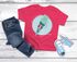 Kinder Mädchen T-Shirt Schulanfang Schultüte-Grafik mit Name personalisiert Schriftzug Endlich Schulkind 2025 SpecialMe®preview