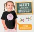 Kinder Mädchen T-Shirt Schulanfang Schultüte-Grafik mit Name personalisiert Schriftzug Endlich Schulkind 2025 SpecialMe®preview