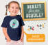 Kinder Mädchen T-Shirt Schulanfang Schultüte-Grafik mit Name personalisiert Schriftzug Endlich Schulkind 2026 SpecialMe®preview