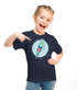Kinder Mädchen T-Shirt Schulanfang Schultüte-Grafik mit Name personalisiert Schriftzug Endlich Schulkind 2026 SpecialMe®preview