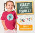 Kinder Mädchen T-Shirt Schulanfang Schultüte-Grafik mit Name personalisiert Schriftzug Endlich Schulkind 2026 SpecialMe®preview