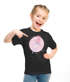 Kinder Mädchen T-Shirt Schulanfang Schultüte-Grafik mit Name personalisiert Schriftzug Endlich Schulkind 2026 SpecialMe®preview