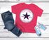 Kinder Mädchen T-Shirt Schulanfang Stern mit Name personalisiert Schulkind Geschenkidee Einschulung 2025 SpecialMe®preview
