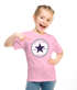 Kinder Mädchen T-Shirt Schulanfang Stern mit Name personalisiert Schulkind Geschenkidee Einschulung 2026 SpecialMe®preview