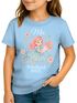 Kinder Mädchen T-Shirt Schulkind 2025 Prinzessin Fee Mermaid mit Name Jahreszahl personalisiert Einschulungsgeschenk SpecialMe®preview