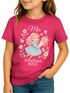 Kinder Mädchen T-Shirt Schulkind 2025 Prinzessin Fee Mermaid mit Name Jahreszahl personalisiert Einschulungsgeschenk SpecialMe®preview