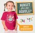 Kinder Mädchen T-Shirt Schulkind 2025 Prinzessin Fee Mermaid mit Name Jahreszahl personalisiert Einschulungsgeschenk SpecialMe®preview
