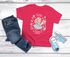 Kinder Mädchen T-Shirt Schulkind 2025 Prinzessin Fee Mermaid mit Name Jahreszahl personalisiert Einschulungsgeschenk SpecialMe®preview