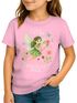 Kinder Mädchen T-Shirt Schulkind 2025 Prinzessin Fee Mermaid mit Name Jahreszahl personalisiert Einschulungsgeschenk SpecialMe®preview