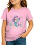 Kinder Mädchen T-Shirt Schulkind 2025 Prinzessin Fee Mermaid mit Name Jahreszahl personalisiert Einschulungsgeschenk SpecialMe®preview