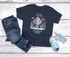 Kinder Mädchen T-Shirt Schulkind 2025 Prinzessin Fee Mermaid mit Name Jahreszahl personalisiert Einschulungsgeschenk SpecialMe®preview