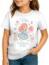 Kinder Mädchen T-Shirt Schulkind 2025 Prinzessin Fee Mermaid mit Name Jahreszahl personalisiert Einschulungsgeschenk SpecialMe®preview