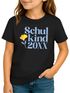 Kinder Mädchen T-Shirt Schulkind mit Jahreszahl personalisiert Blumenmotiv Geschenk Einschulung 2025 SpecialMe®preview