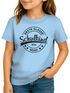 Kinder Mädchen T-Shirt Schulkind mit Name Jahreszahl Erste Klasse Logo-Design personalisiert Geschenkidee Einschulung 2025 SpecialMe®preview