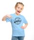 Kinder Mädchen T-Shirt Schulkind mit Name Jahreszahl Erste Klasse Logo-Design personalisiert Geschenkidee Einschulung 2025 SpecialMe®preview