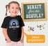 Kinder Mädchen T-Shirt Schulkind mit Name personalisiert Regenbogen-Design Geschenkidee Einschulung 2025 SpecialMe®preview