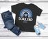 Kinder Mädchen T-Shirt Schulkind mit Name personalisiert Regenbogen-Design Geschenkidee Einschulung 2025 SpecialMe®preview