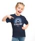 Kinder Mädchen T-Shirt Schulkind mit Name personalisiert Regenbogen-Design Geschenkidee Einschulung 2025 SpecialMe®preview