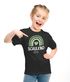 Kinder Mädchen T-Shirt Schulkind mit Name personalisiert Regenbogen-Design Geschenkidee Einschulung 2025 SpecialMe®preview