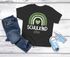 Kinder Mädchen T-Shirt Schulkind mit Name personalisiert Regenbogen-Design Geschenkidee Einschulung 2025 SpecialMe®preview
