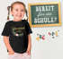 Kinder Mädchen T-Shirt Schulkind personalisiert Jahreszahl Blumen Blüten Goldfarben Geschenk Einschulung 2026 SpecialMe®preview