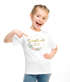 Kinder Mädchen T-Shirt Schulkind personalisiert Jahreszahl Blumen Blüten Goldfarben Geschenk Einschulung 2026 SpecialMe®preview