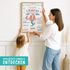 Kinder-Poster Einschulung 2025 Meerjungfrau personalisiert mit Wunschname Hobbies Vorlieben Geschenkidee SpecialMe®preview