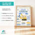Kinder-Poster Einschulung 2026 Bagger personalisiert mit Wunschname Hobbies Vorlieben Geschenkidee SpecialMe®preview