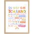 Kinder-Poster Einschulung Du bist ein Schulkind Affirmattionen Motivation Mutmach-Geschenk Deko Kinderzimmer SpecialMe®preview