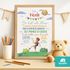Kinder-Poster Einschulung Du bist erste Klasse Wandbilder Kinderzimmer Wanddeko Mutmacher Selbstliebe Motivation SpecialMe®preview
