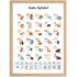 Kinder-Poster Einschulung personalisiert mit Name Alphabet ABC und Zahlen Lernen Geschenk Schulstart SpecialMe®preview