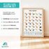Kinder-Poster Einschulung personalisiert mit Name Alphabet ABC und Zahlen Lernen Geschenk Schulstart SpecialMe®preview