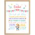 Kinder-Poster Einschulung personalisiert mit Namen Mutmacher Botschaften Affirmationsposter Erste Klasse SpecialMe®preview